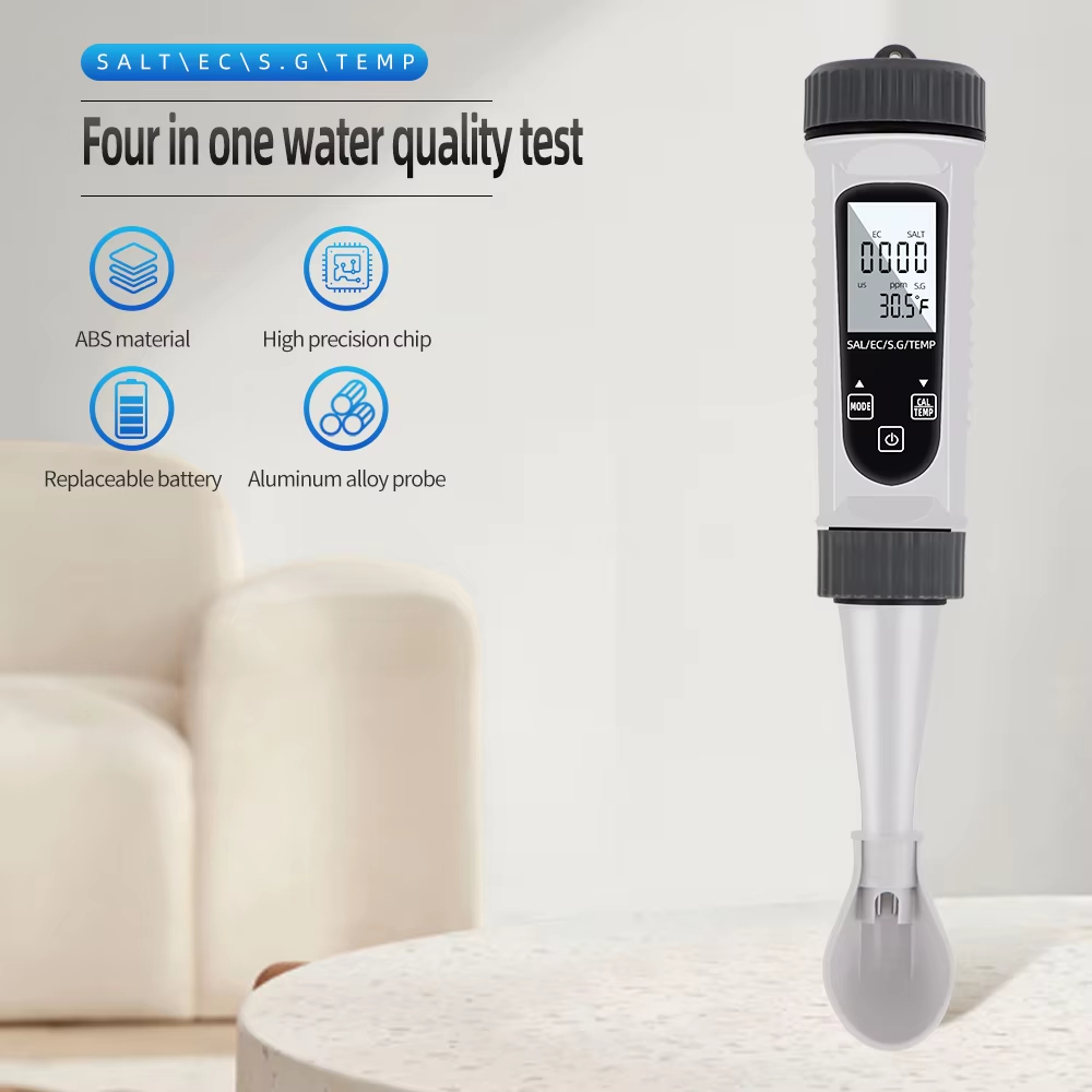 Ec Meter Digital - 4 in 1デジタル塩分計 TDS EC S.G