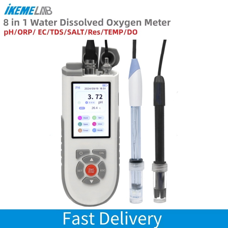 IKEME デジタルpHメーター。高精度で、pH/ORP/E - Ec Meter Digital のレビューと価格