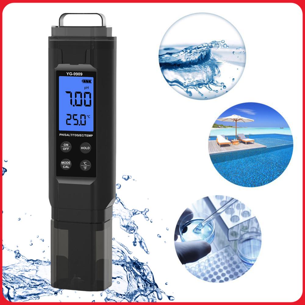 5 in 1 デジタル水質テスターペン TDS/EC/温度/ - Ec Meter Digital のレビューと価格